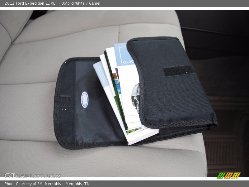 Oxford White / Camel 2012 Ford Expedition EL XLT