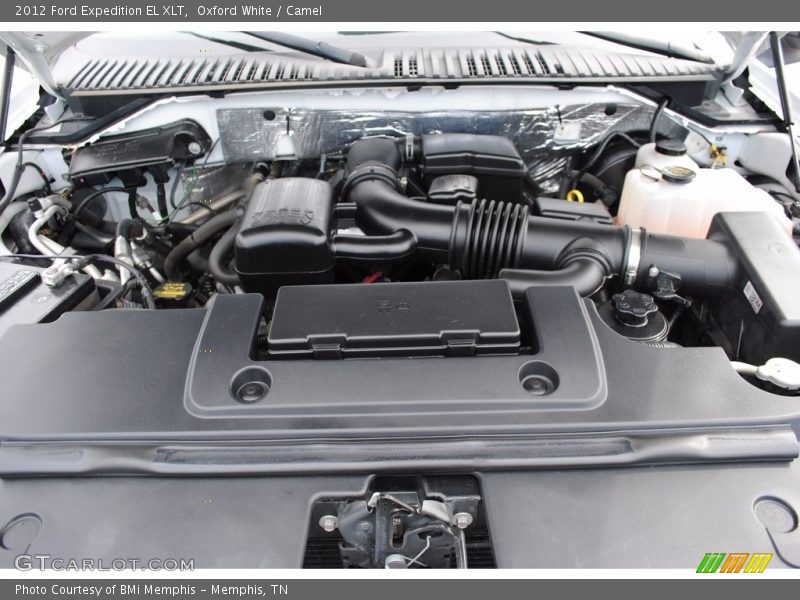 Oxford White / Camel 2012 Ford Expedition EL XLT