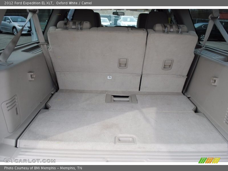 Oxford White / Camel 2012 Ford Expedition EL XLT