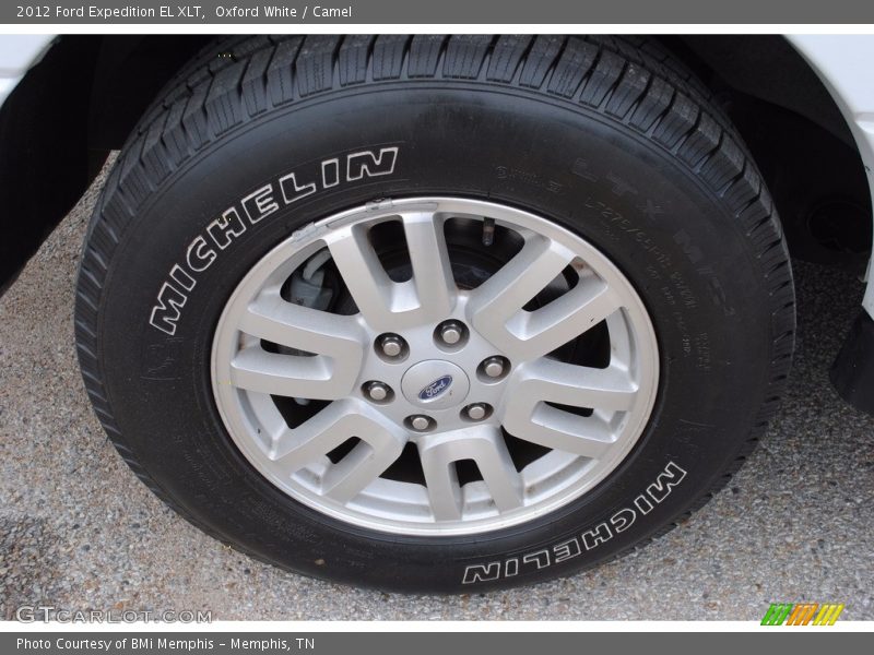 Oxford White / Camel 2012 Ford Expedition EL XLT