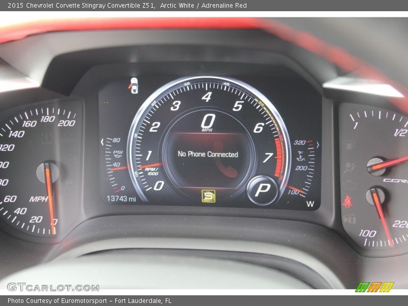 2015 Corvette Stingray Convertible Z51 Stingray Convertible Z51 Gauges