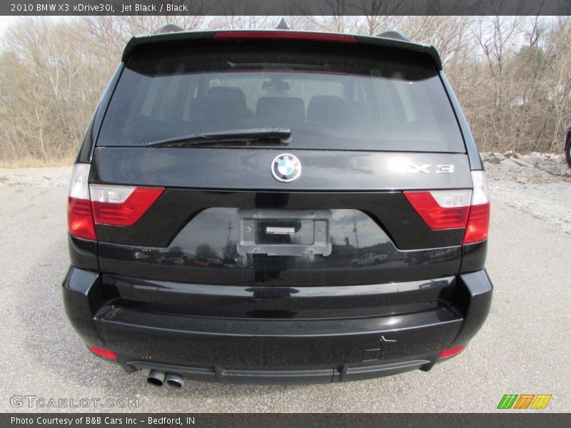 Jet Black / Black 2010 BMW X3 xDrive30i