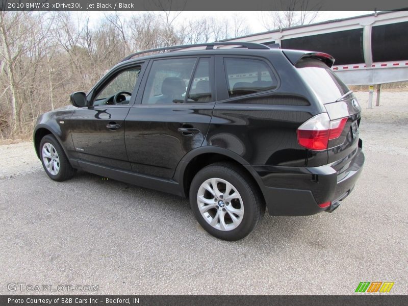 Jet Black / Black 2010 BMW X3 xDrive30i
