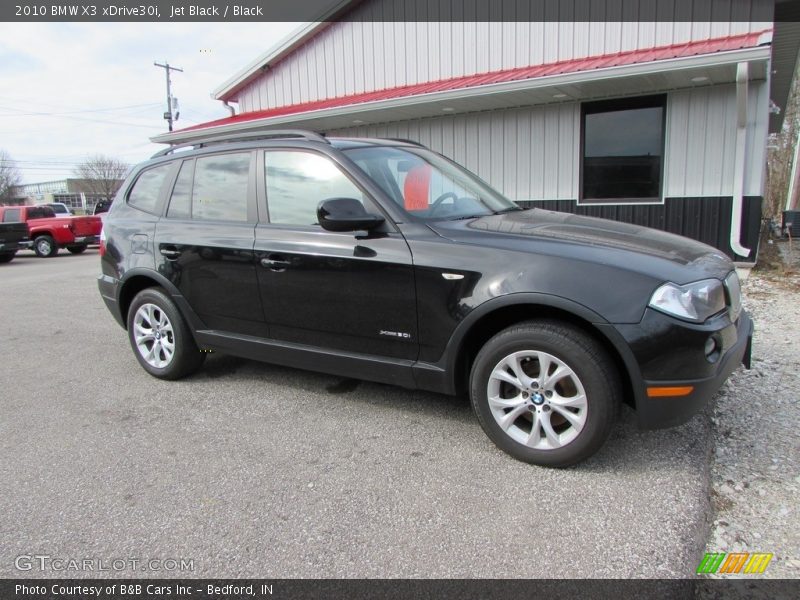 Jet Black / Black 2010 BMW X3 xDrive30i