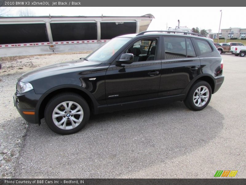 Jet Black / Black 2010 BMW X3 xDrive30i