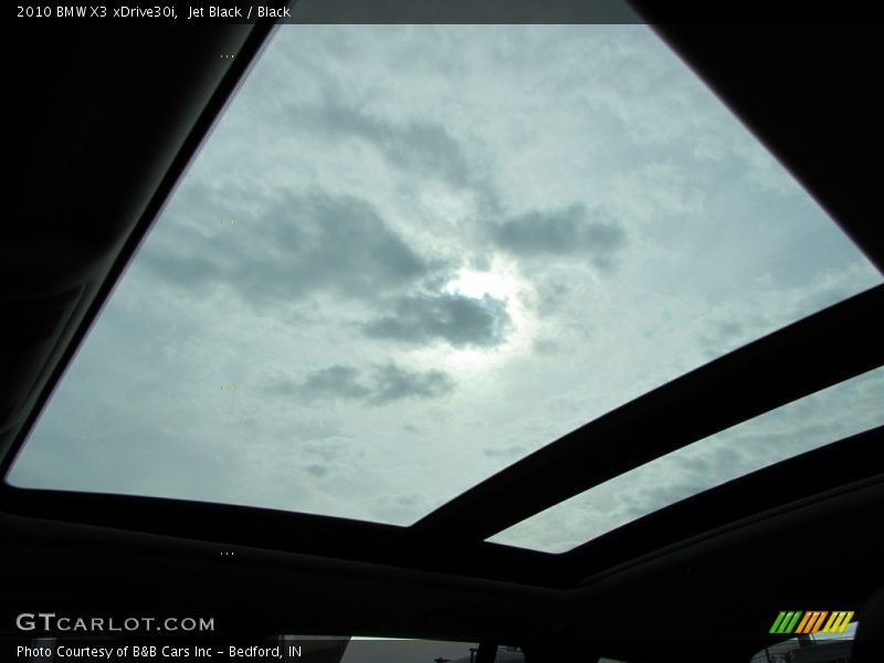 Jet Black / Black 2010 BMW X3 xDrive30i