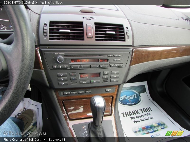 Jet Black / Black 2010 BMW X3 xDrive30i