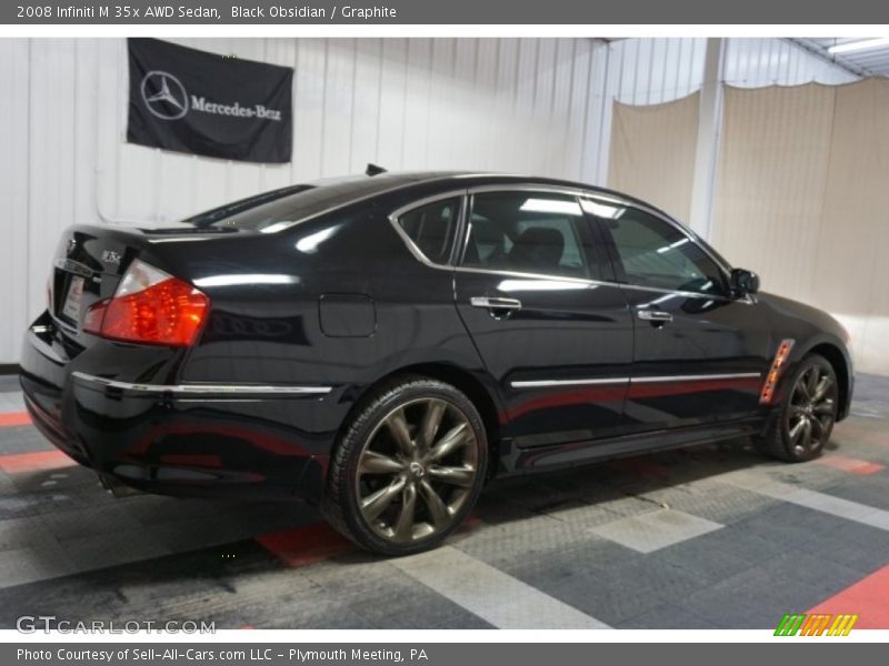 Black Obsidian / Graphite 2008 Infiniti M 35x AWD Sedan