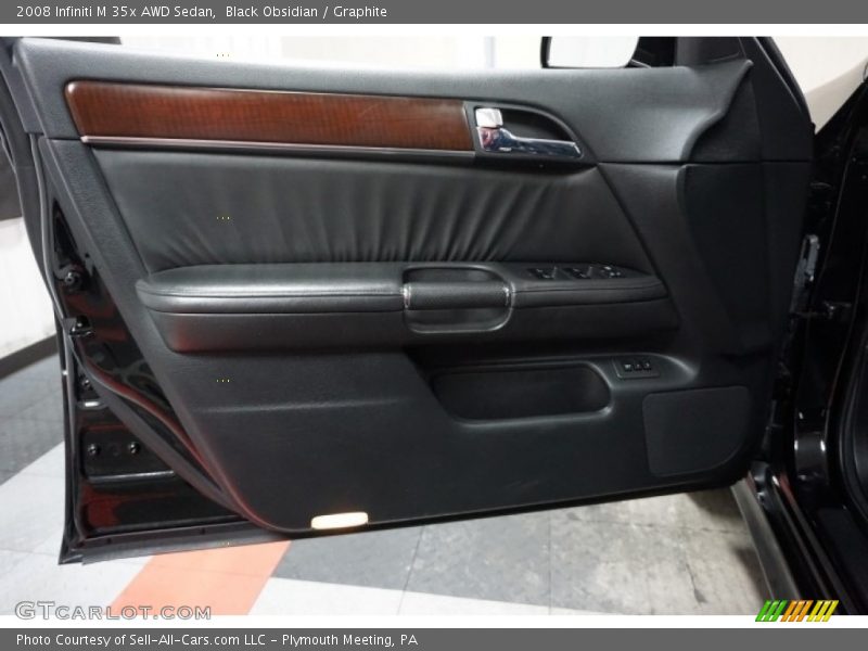 Black Obsidian / Graphite 2008 Infiniti M 35x AWD Sedan
