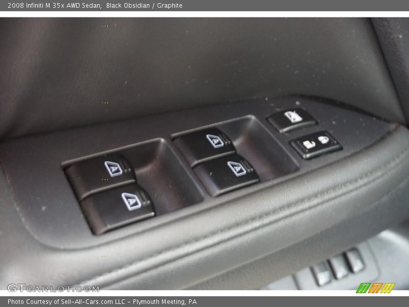 Black Obsidian / Graphite 2008 Infiniti M 35x AWD Sedan