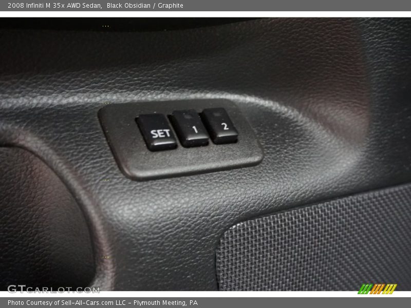 Black Obsidian / Graphite 2008 Infiniti M 35x AWD Sedan