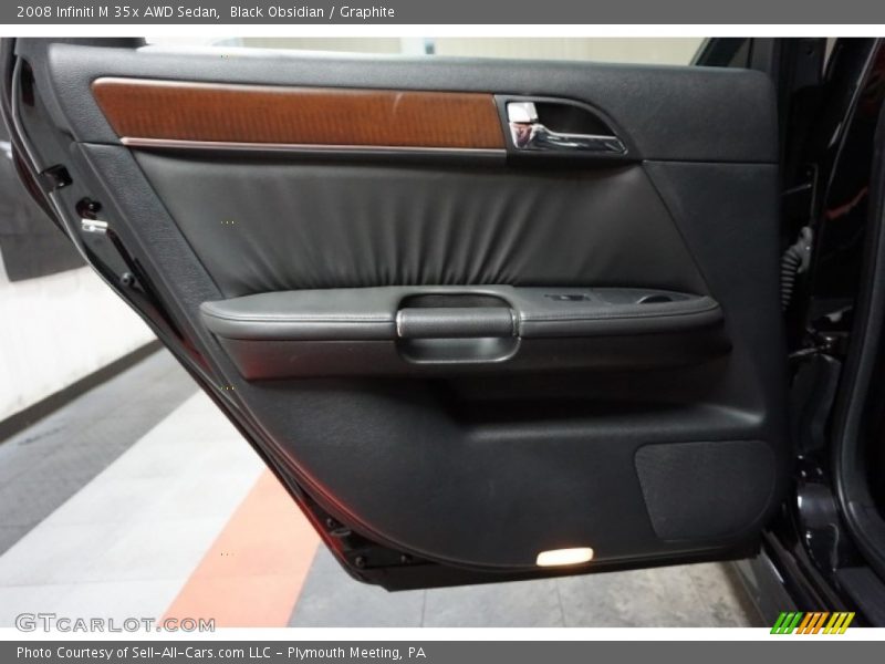 Black Obsidian / Graphite 2008 Infiniti M 35x AWD Sedan