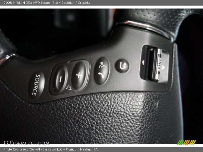 Black Obsidian / Graphite 2008 Infiniti M 35x AWD Sedan