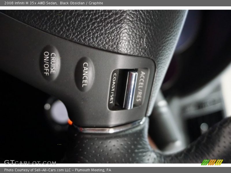 Black Obsidian / Graphite 2008 Infiniti M 35x AWD Sedan