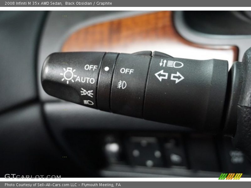 Black Obsidian / Graphite 2008 Infiniti M 35x AWD Sedan
