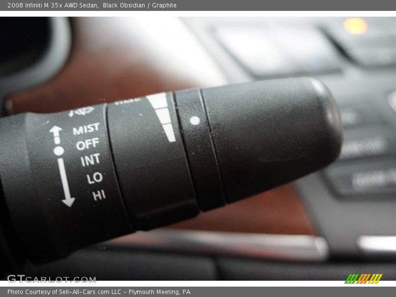 Black Obsidian / Graphite 2008 Infiniti M 35x AWD Sedan