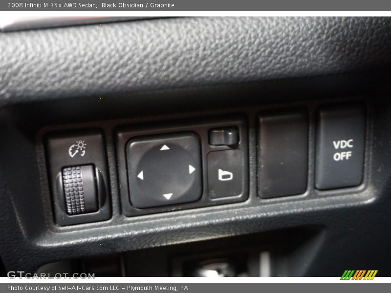 Black Obsidian / Graphite 2008 Infiniti M 35x AWD Sedan
