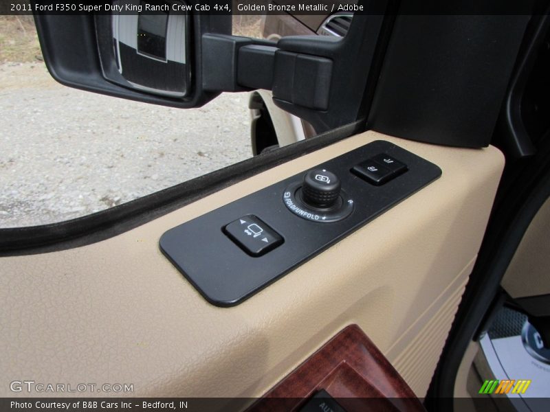 Golden Bronze Metallic / Adobe 2011 Ford F350 Super Duty King Ranch Crew Cab 4x4