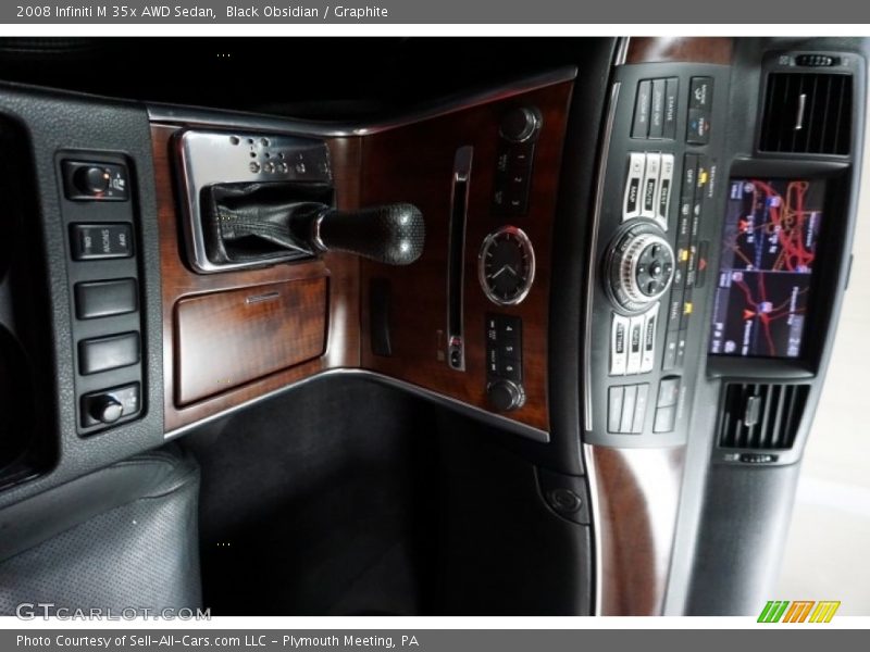Black Obsidian / Graphite 2008 Infiniti M 35x AWD Sedan