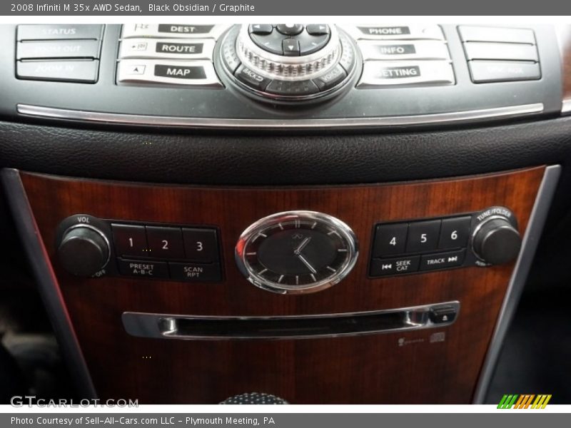 Black Obsidian / Graphite 2008 Infiniti M 35x AWD Sedan