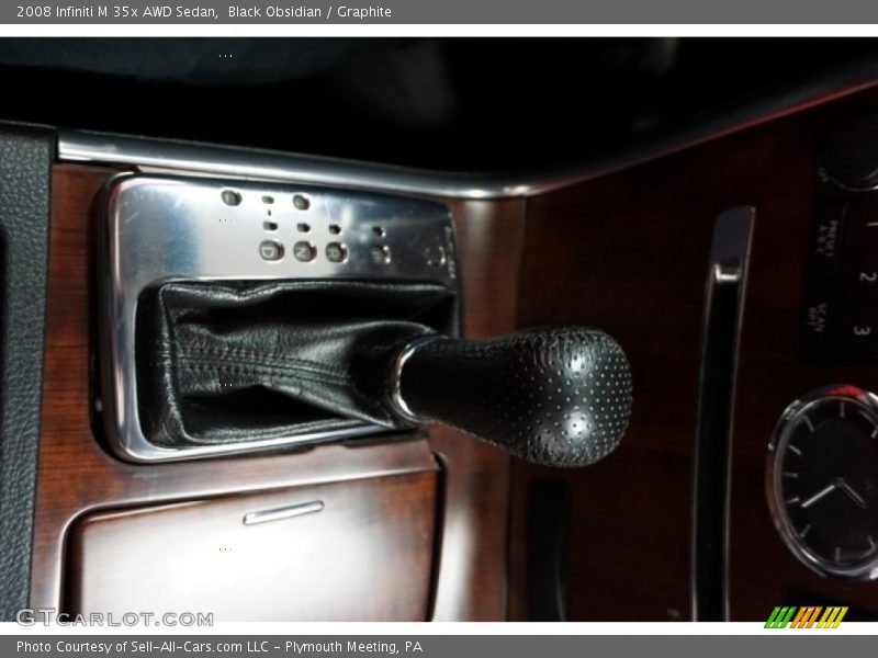 Black Obsidian / Graphite 2008 Infiniti M 35x AWD Sedan