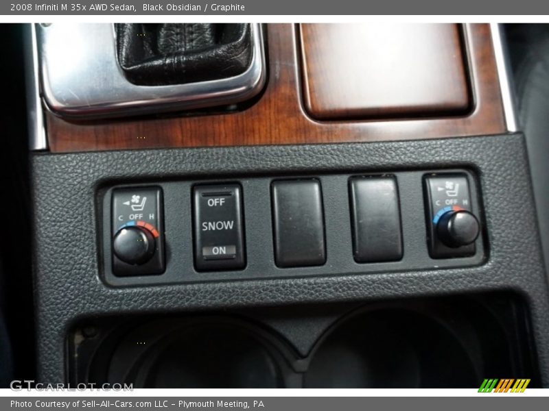 Black Obsidian / Graphite 2008 Infiniti M 35x AWD Sedan