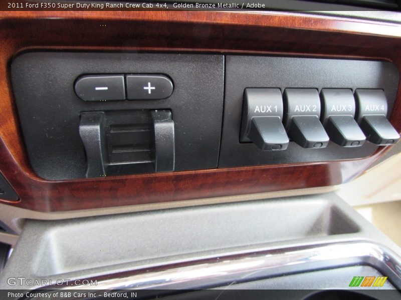 Golden Bronze Metallic / Adobe 2011 Ford F350 Super Duty King Ranch Crew Cab 4x4