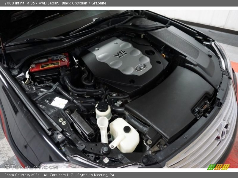 Black Obsidian / Graphite 2008 Infiniti M 35x AWD Sedan