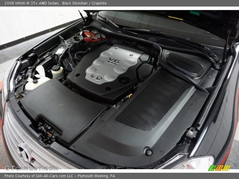 Black Obsidian / Graphite 2008 Infiniti M 35x AWD Sedan