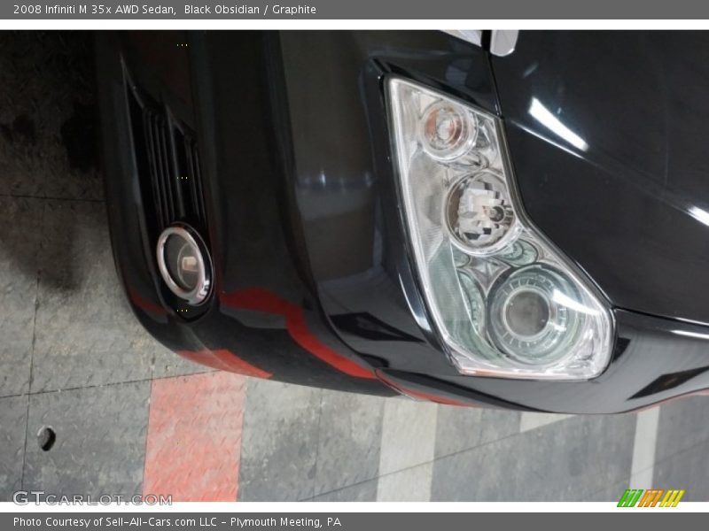 Black Obsidian / Graphite 2008 Infiniti M 35x AWD Sedan