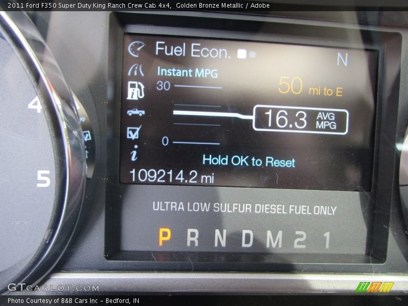 Golden Bronze Metallic / Adobe 2011 Ford F350 Super Duty King Ranch Crew Cab 4x4