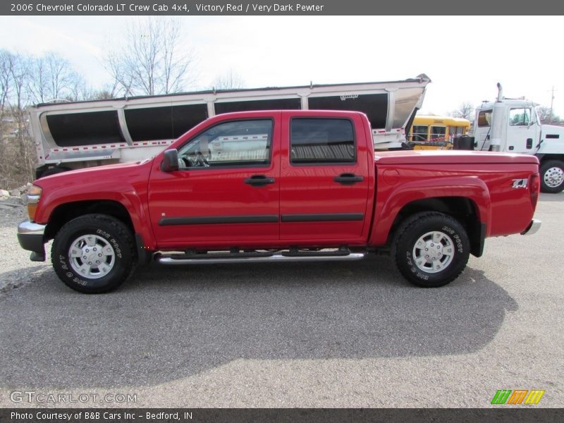 Victory Red / Very Dark Pewter 2006 Chevrolet Colorado LT Crew Cab 4x4