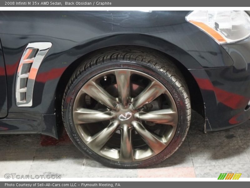 Black Obsidian / Graphite 2008 Infiniti M 35x AWD Sedan