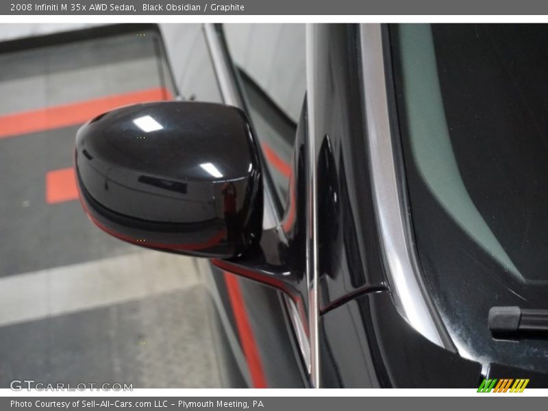 Black Obsidian / Graphite 2008 Infiniti M 35x AWD Sedan