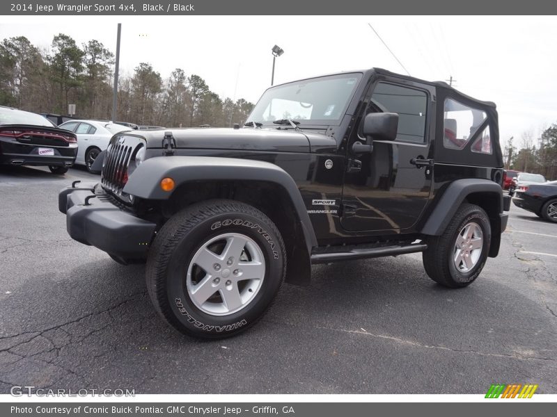 Black / Black 2014 Jeep Wrangler Sport 4x4