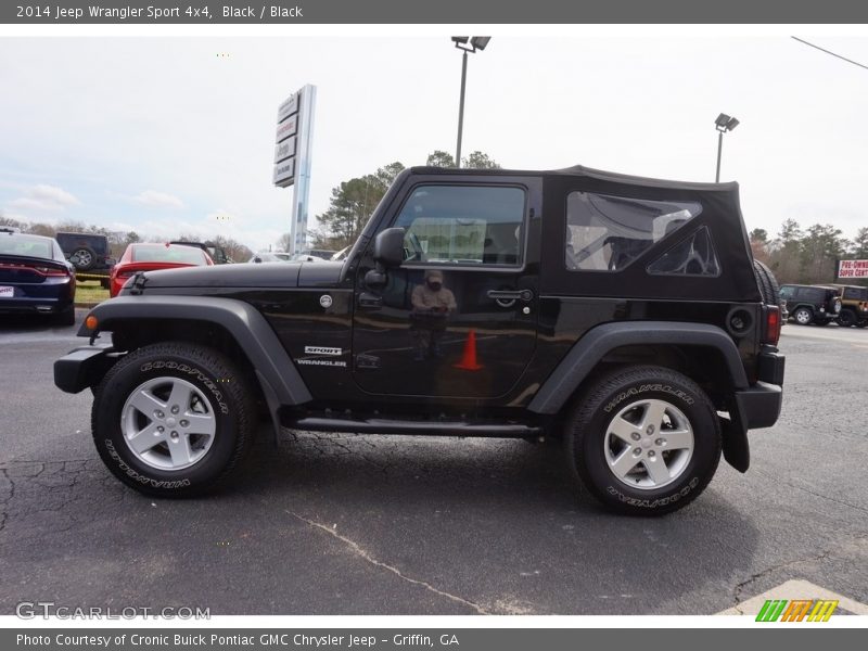 Black / Black 2014 Jeep Wrangler Sport 4x4