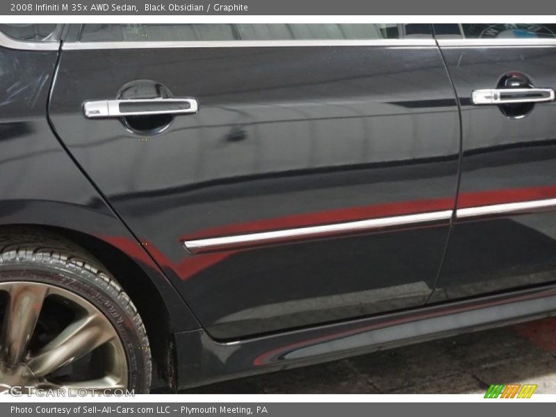 Black Obsidian / Graphite 2008 Infiniti M 35x AWD Sedan