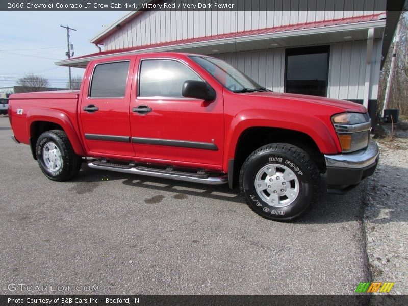 Victory Red / Very Dark Pewter 2006 Chevrolet Colorado LT Crew Cab 4x4