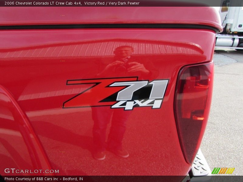 Victory Red / Very Dark Pewter 2006 Chevrolet Colorado LT Crew Cab 4x4