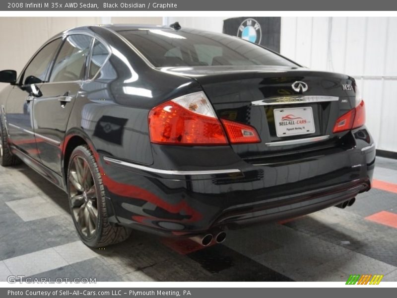 Black Obsidian / Graphite 2008 Infiniti M 35x AWD Sedan