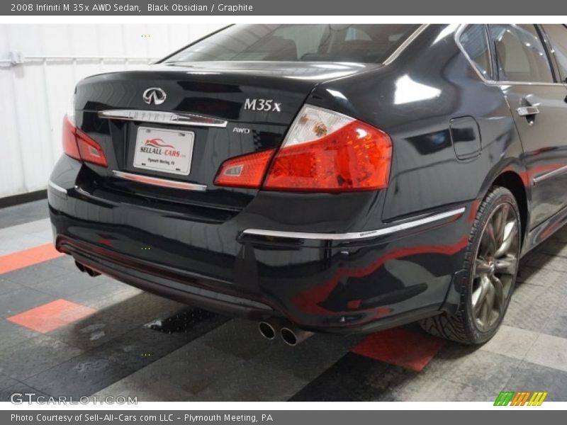 Black Obsidian / Graphite 2008 Infiniti M 35x AWD Sedan