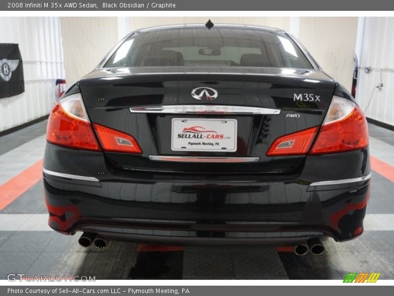 Black Obsidian / Graphite 2008 Infiniti M 35x AWD Sedan
