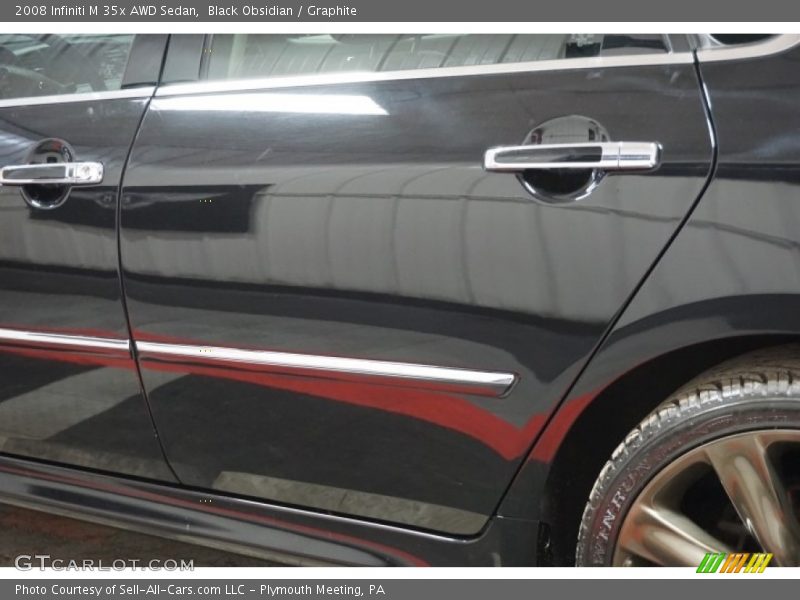 Black Obsidian / Graphite 2008 Infiniti M 35x AWD Sedan