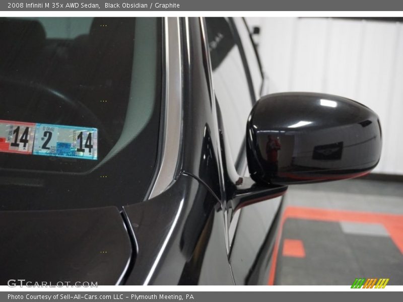 Black Obsidian / Graphite 2008 Infiniti M 35x AWD Sedan