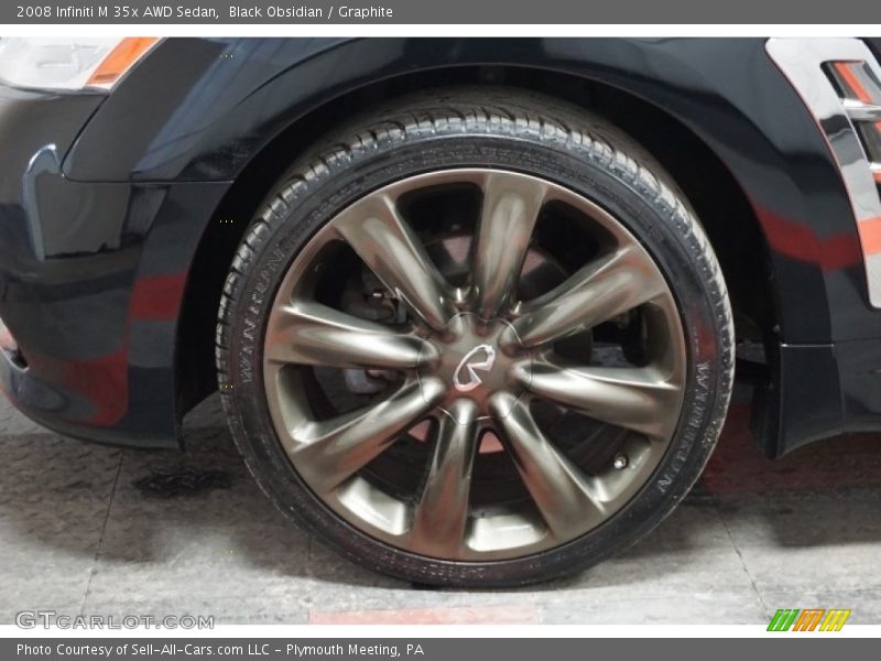 Black Obsidian / Graphite 2008 Infiniti M 35x AWD Sedan