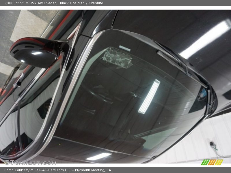 Black Obsidian / Graphite 2008 Infiniti M 35x AWD Sedan