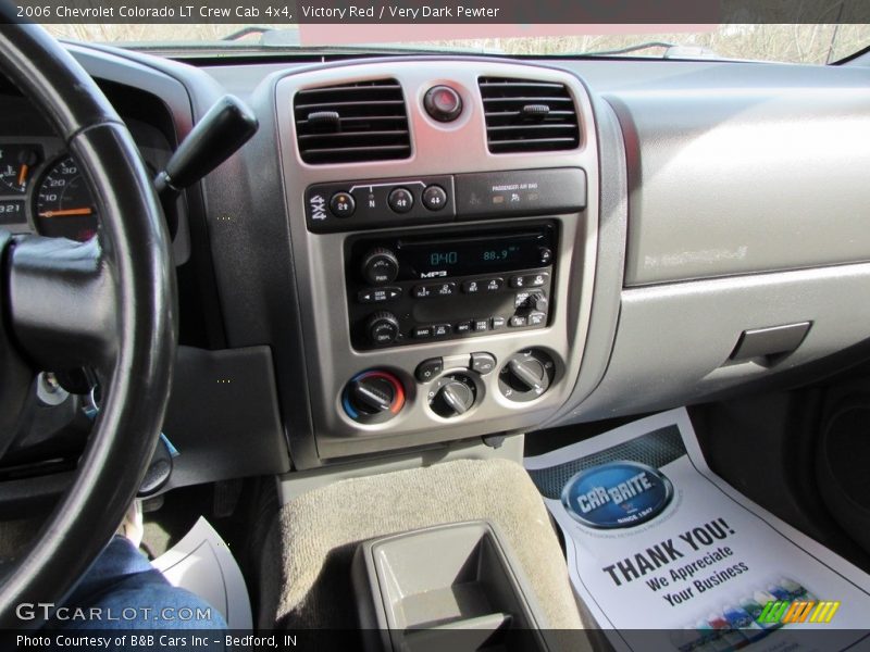 Victory Red / Very Dark Pewter 2006 Chevrolet Colorado LT Crew Cab 4x4