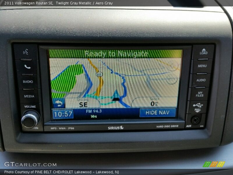 Twilight Gray Metallic / Aero Gray 2011 Volkswagen Routan SE