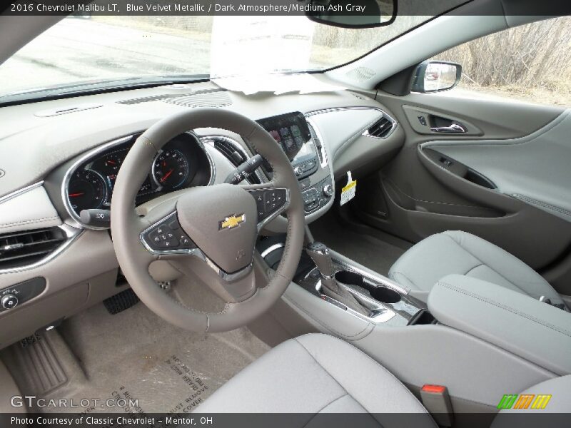 Blue Velvet Metallic / Dark Atmosphere/Medium Ash Gray 2016 Chevrolet Malibu LT