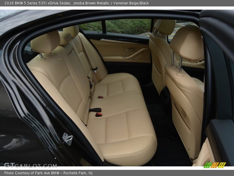 Rear Seat of 2016 5 Series 535i xDrive Sedan